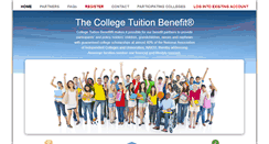 Desktop Screenshot of collegetuitionbenefit.com